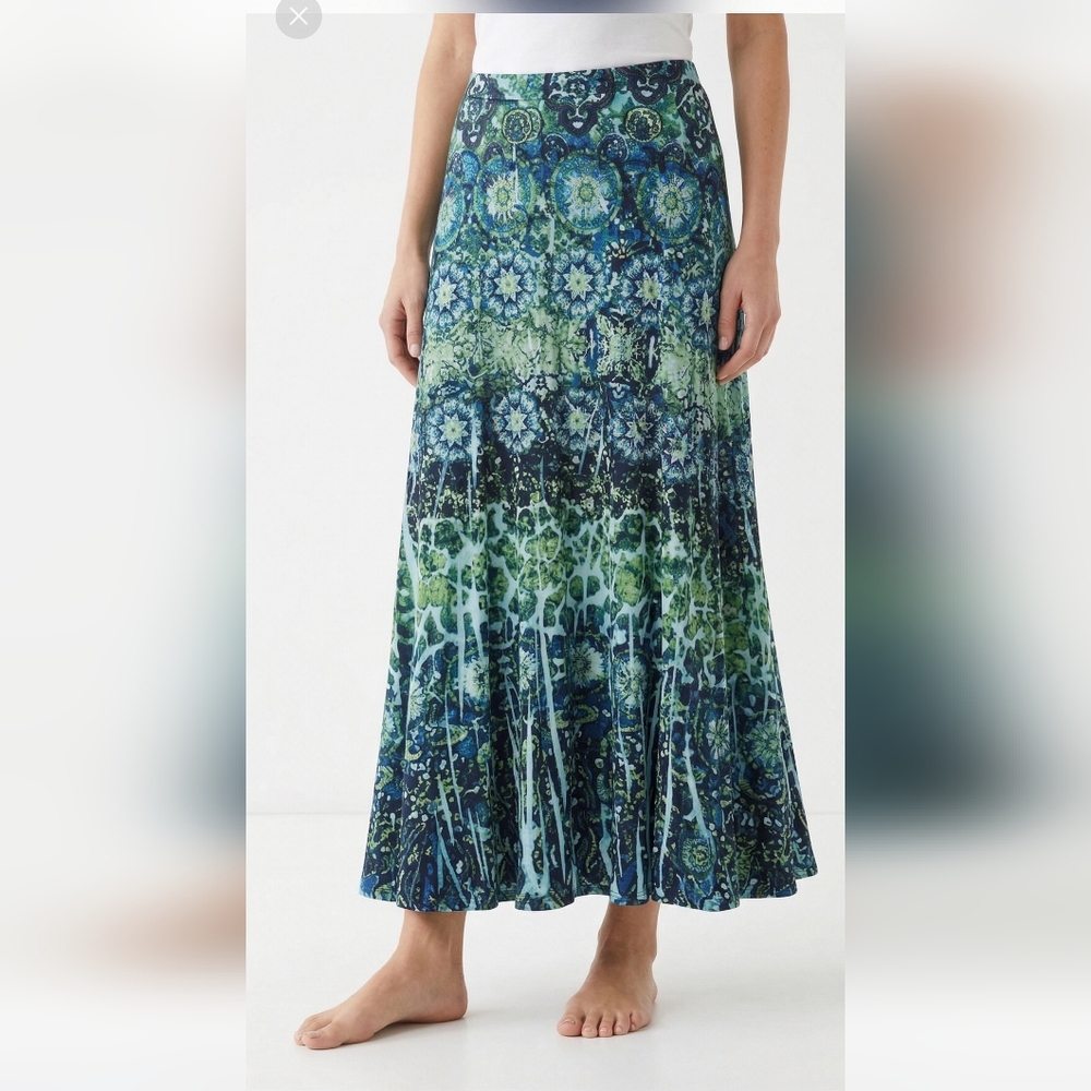 One World Skirt Maxi Grunge Blue Festival Fairy Boho S